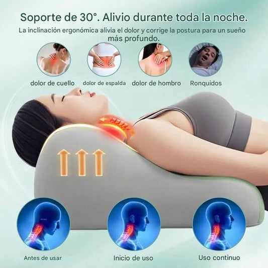 Almohada ergonómica: el soporte ideal para dormir, leer y relajarte